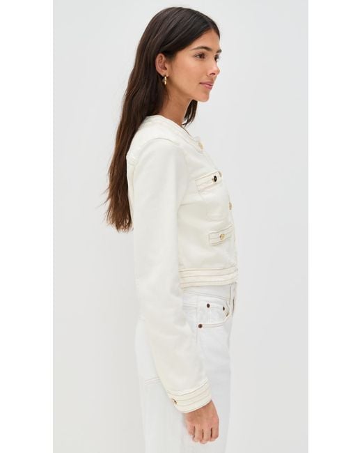 PAIGE White Kiya Jacket