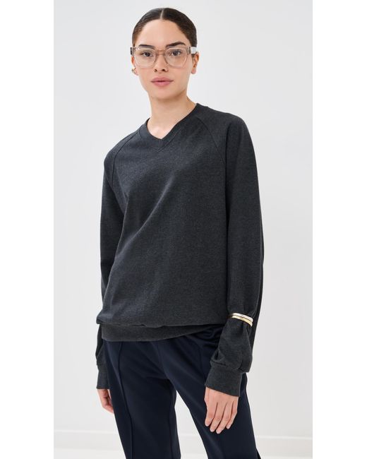 Tibi Black Perfect T Vintage Sweatshirt