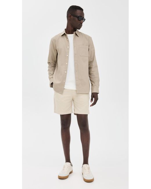 Save Khaki Natural Twill Easy Shorts 6 for men