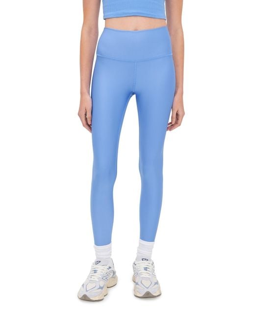 Alo Yoga 7/8 High-Waist Airlift Leggings in Blue | Lyst