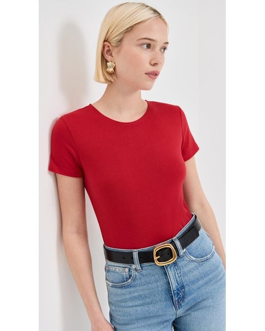 Le Bos Red Eloise Tee
