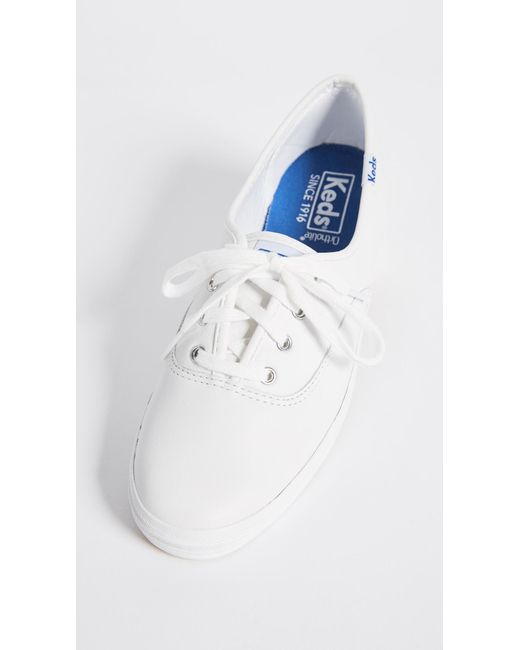 Keds Leather Champion Core Sneakers in 