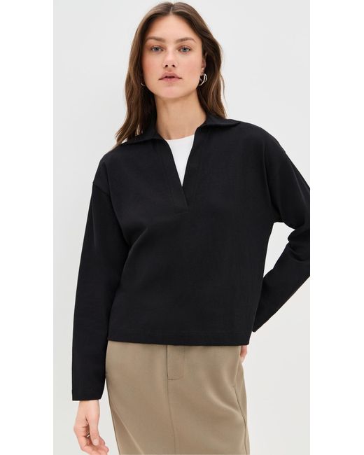Vince Black Easy Polo