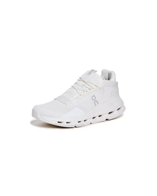 On Shoes White Cloudnova 2 Sneakers