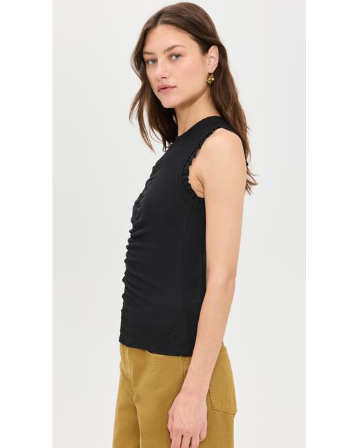 Ulla Johnson Black Kyla Top