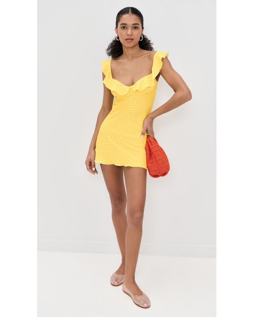 Bella Venice Yellow The Joya Dress