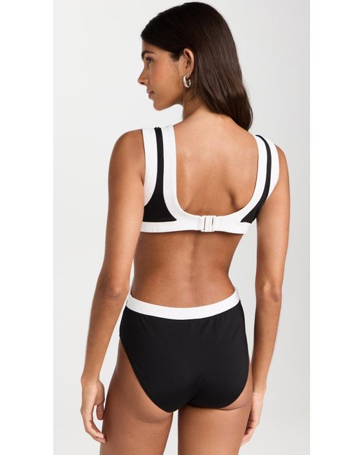 Staud Black Dolce One Piece