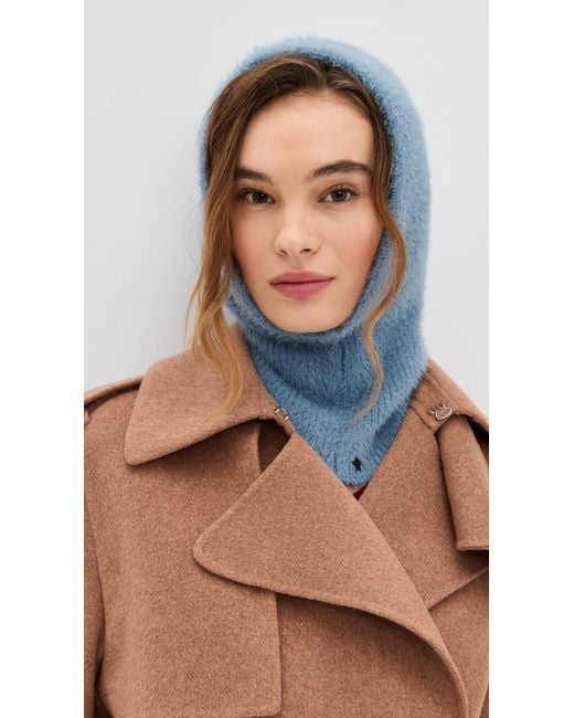 Jocelyn Blue Knit Balaclava