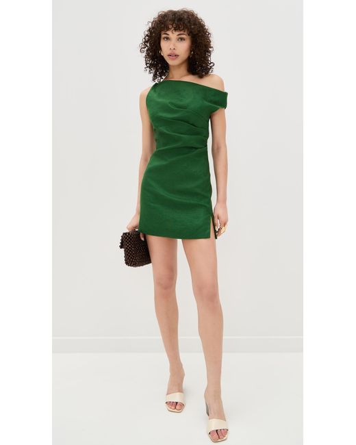 Ronny Kobo Winnie Dress in Green | Lyst