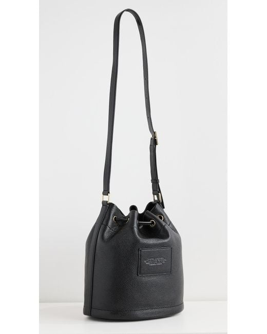 Marc Jacobs The Shoulder Bucket Bag in Black | Lyst