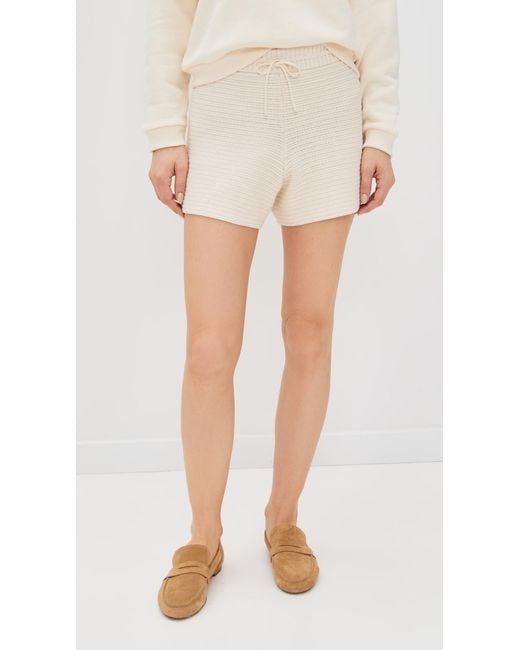 La Ligne Natural Crochet Jane Short