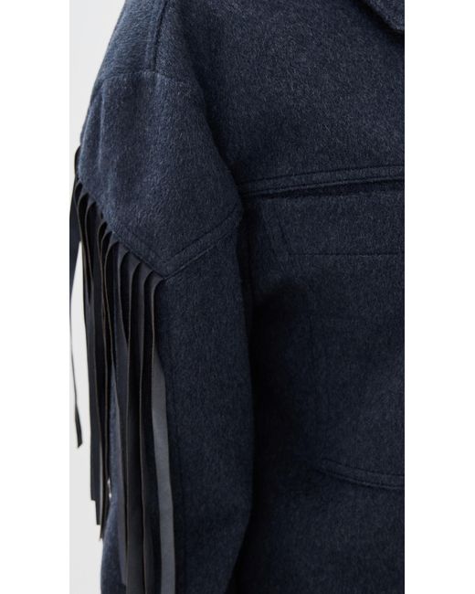 Twp Blue Cowboy Cashmere Jacket