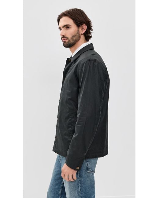 Billy Reid Black Harrison Jacket for men
