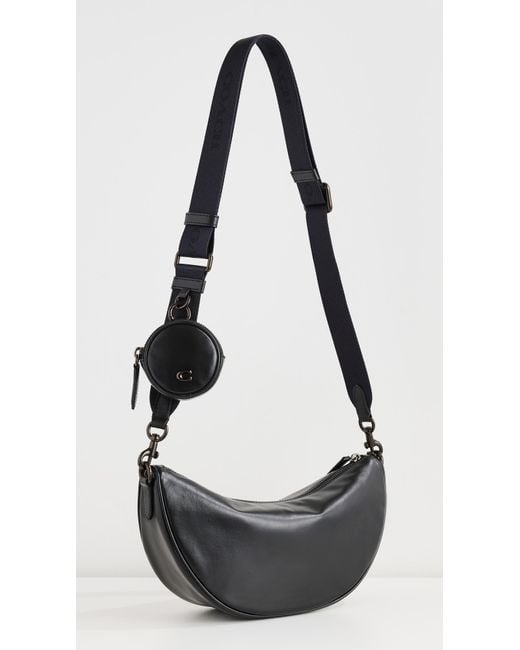 COACH Black Hall Soft Sling Bag