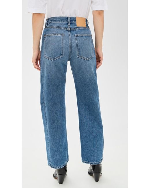 B Sides Blue Slim Lasso Jeans