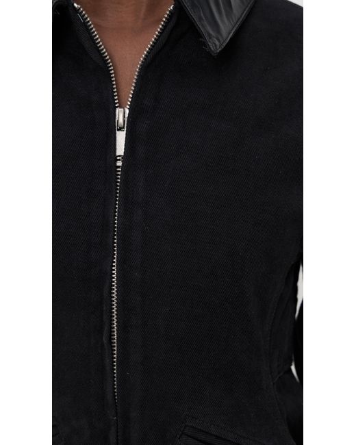 Line & Dot Black Eton Peplum Jacket