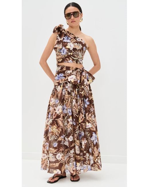 Zimmermann Black Coco Crop Bodice