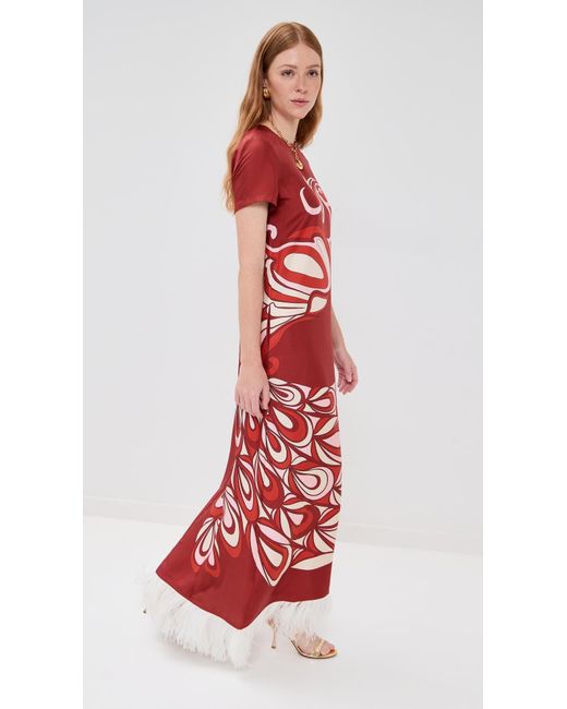 LaDoubleJ Red Swing Dress