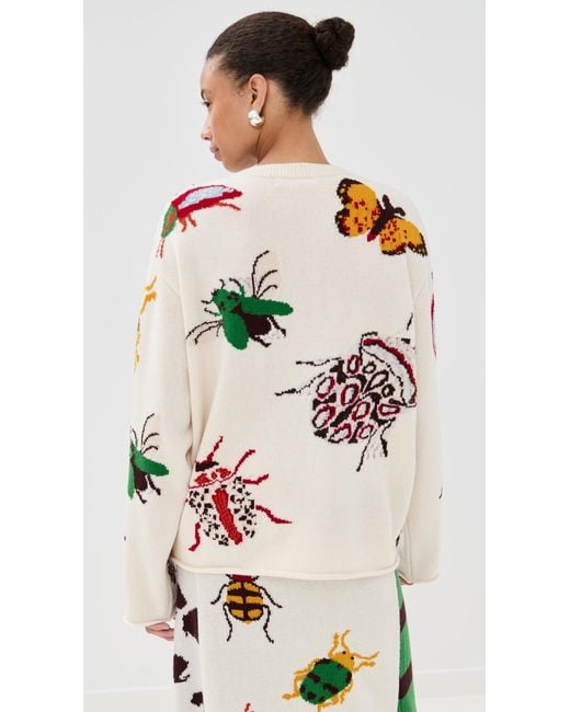 The Elder Statesman Multicolor Bug Crew
