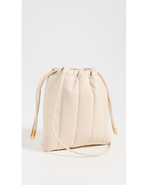 Oroton Lilia Quilted Crossbody Bag in Natural Lyst