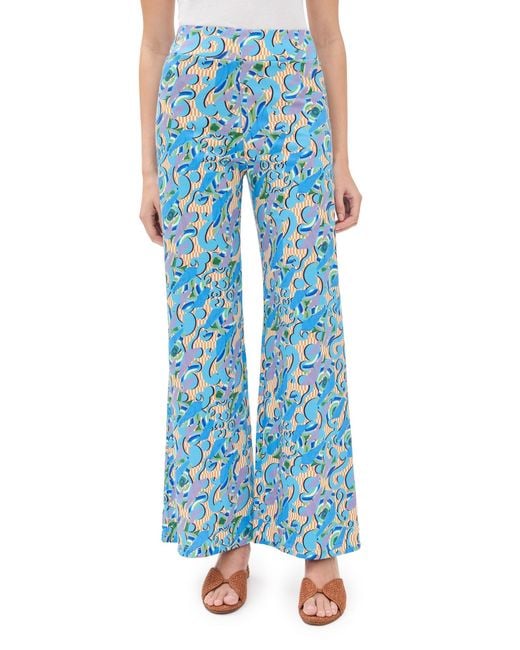 De Loreta Blue Sur Pants
