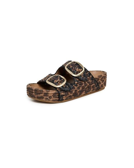 Loeffler Randall Multicolor Theo Two Band Sandals