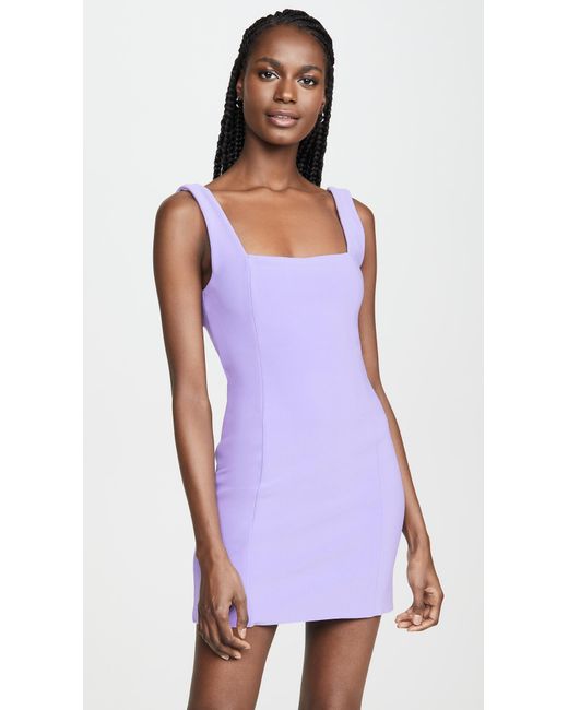 bec and bridge lilac dress