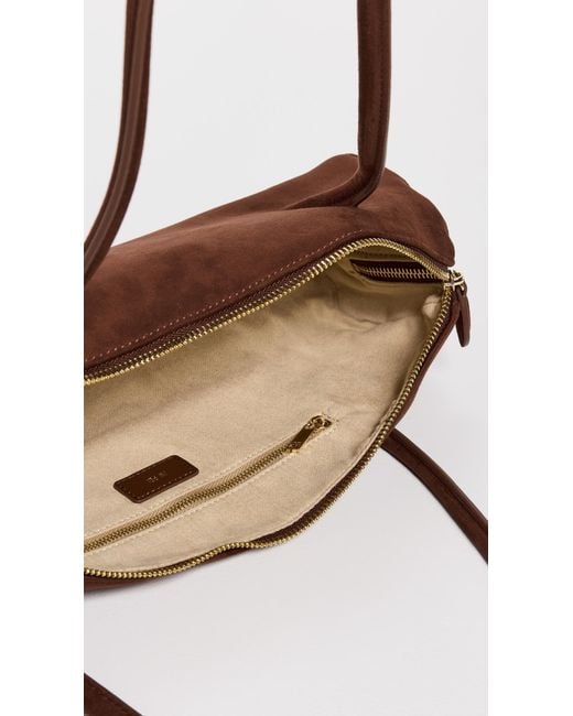 JW PEI White Nova Baguette Style Shoulder Bag
