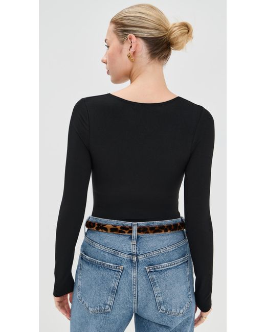 Le Bos Black Brigitte Top