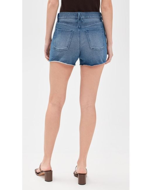 GOOD AMERICAN Blue Jeanius Good '90S Shorts
