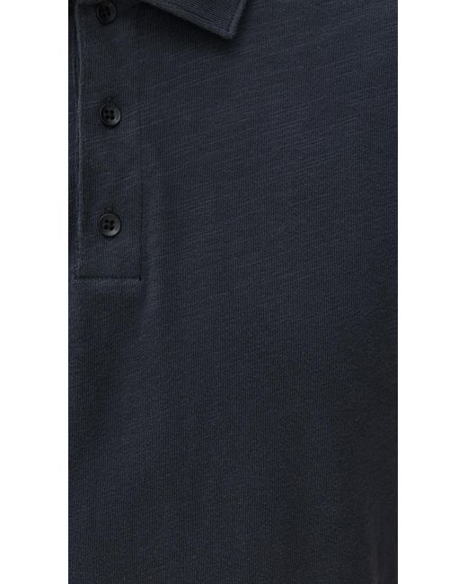 Rag & Bone Black Classic Flame Polo for men
