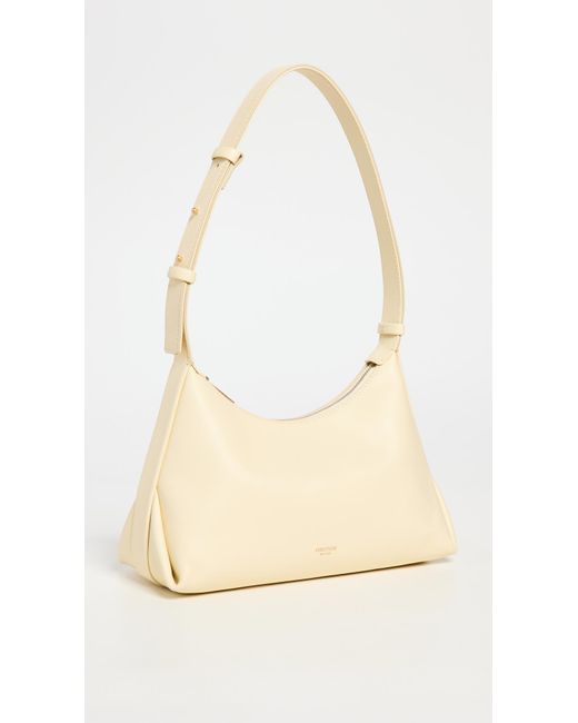 Oroton Leather Haven Baguette Bag in Natural Lyst