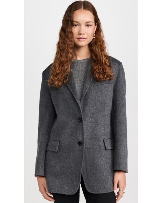 OVERSIZED TAILORED BLAZER / BLK TAILORING WOOL