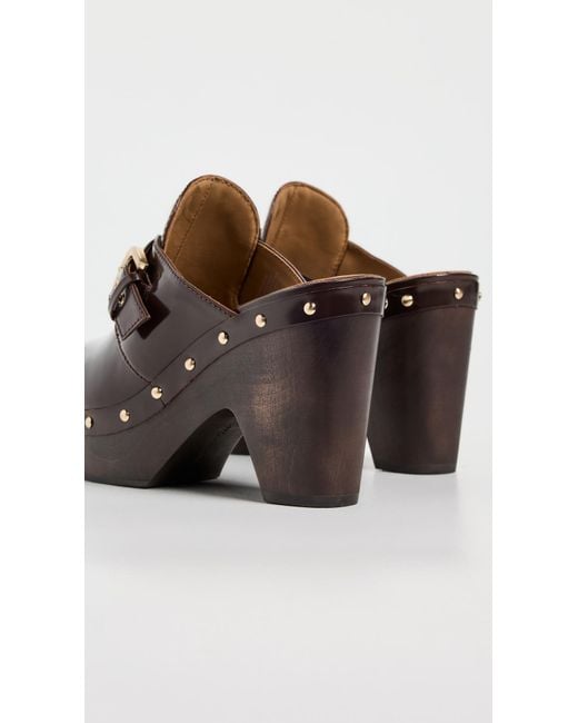 Madewell Brown Finneas Clogs