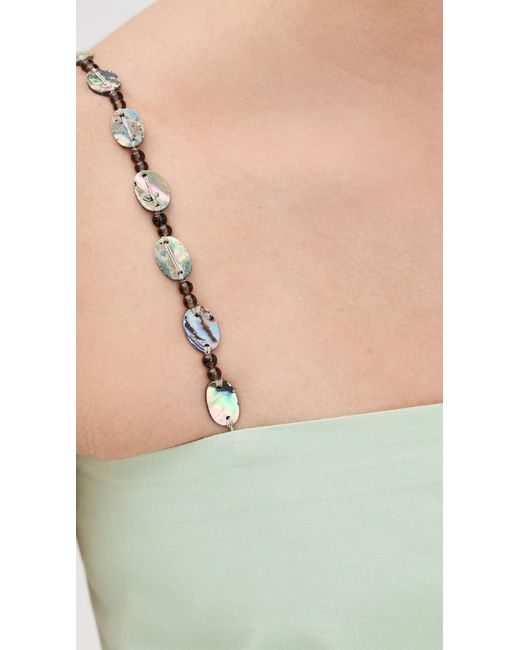 Azeeza Green Rayna Top