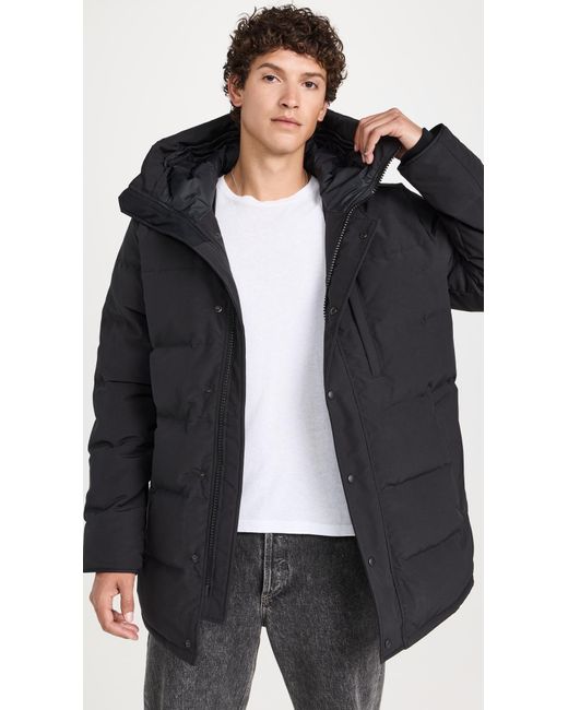 Canada Goose Canada Gooe Caron Parka Back Noir in Black for Men Lyst