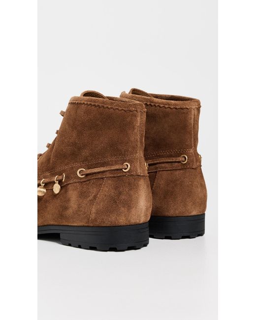 Veronica Beard Brown Phaedra Booties