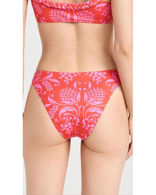 RHODE Pink Kiki Bikini Bottoms