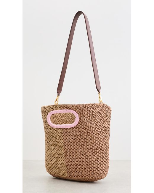 Marni Multicolor Raffia Clutch