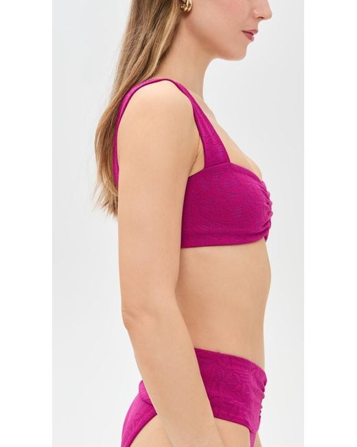 LSPACE Purple Marlee Top