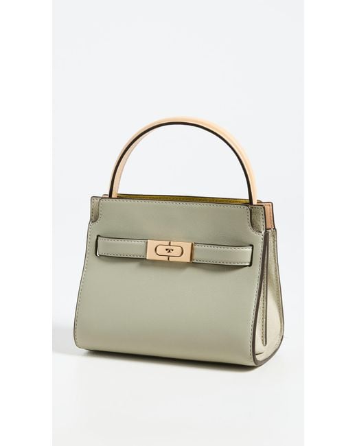 Tory Burch Leather Lee Radziwill Petite Double Bag Lyst UK