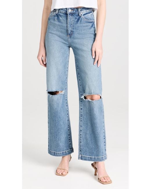 A.Brand Blue 94 High And Wide Jeans