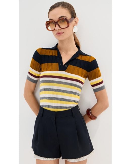 Marni Black Polo Top
