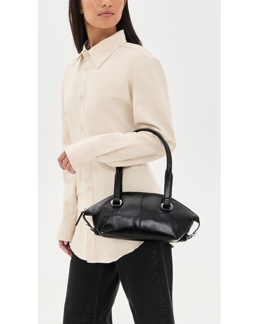 Staud Black Hester Mini Shoulder Bag