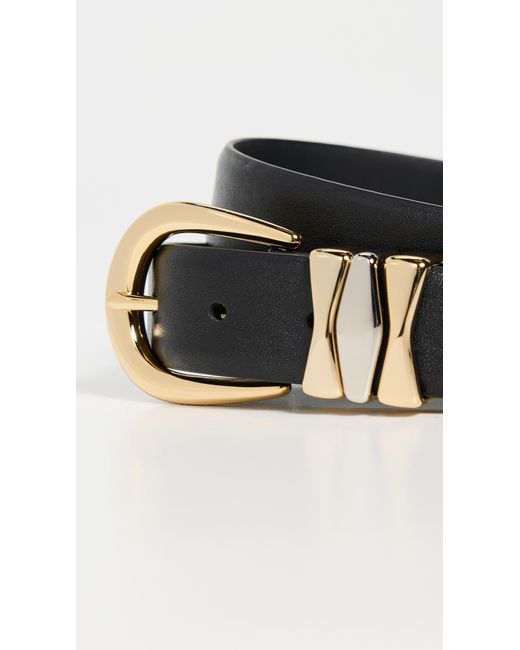 FAVORITE DAUGHTER The William Split Decision Belt in Black  display picture 2
