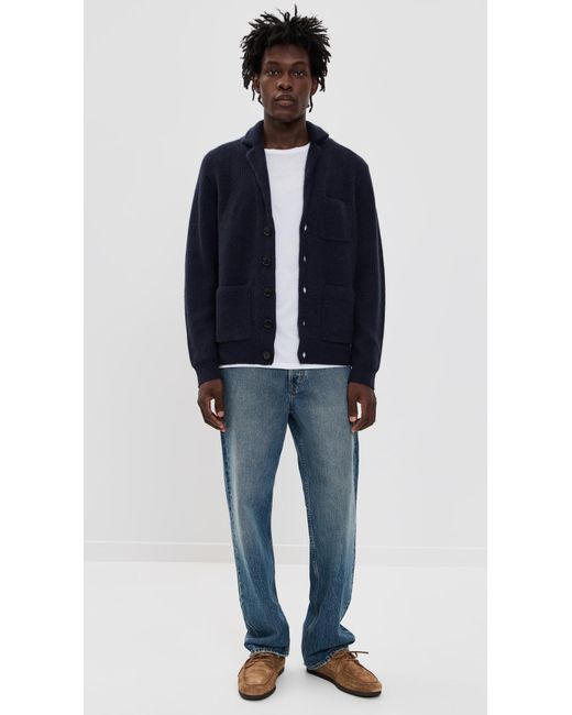 Alex Mill Blue Mitchell Cardigan for men