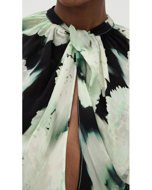 Rodebjer Green Newton Blurry Top