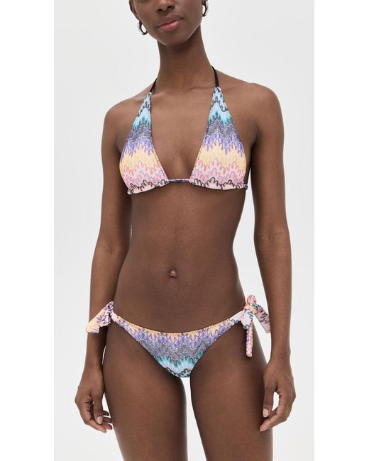 Missoni Brown Bikini Set