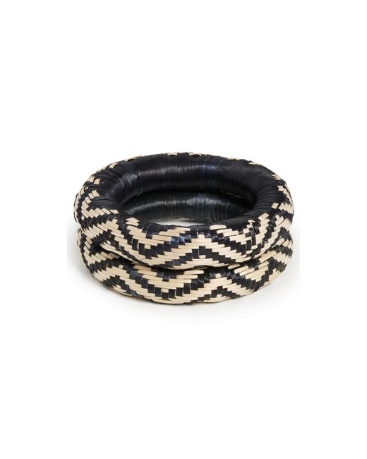 Johanna Ortiz Black Iconic Cosmic Serpent Bangles Set