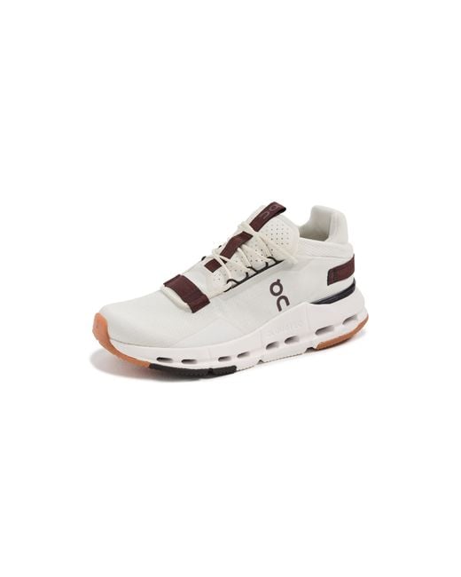 On Shoes White Cloudnova 2 Sneakers